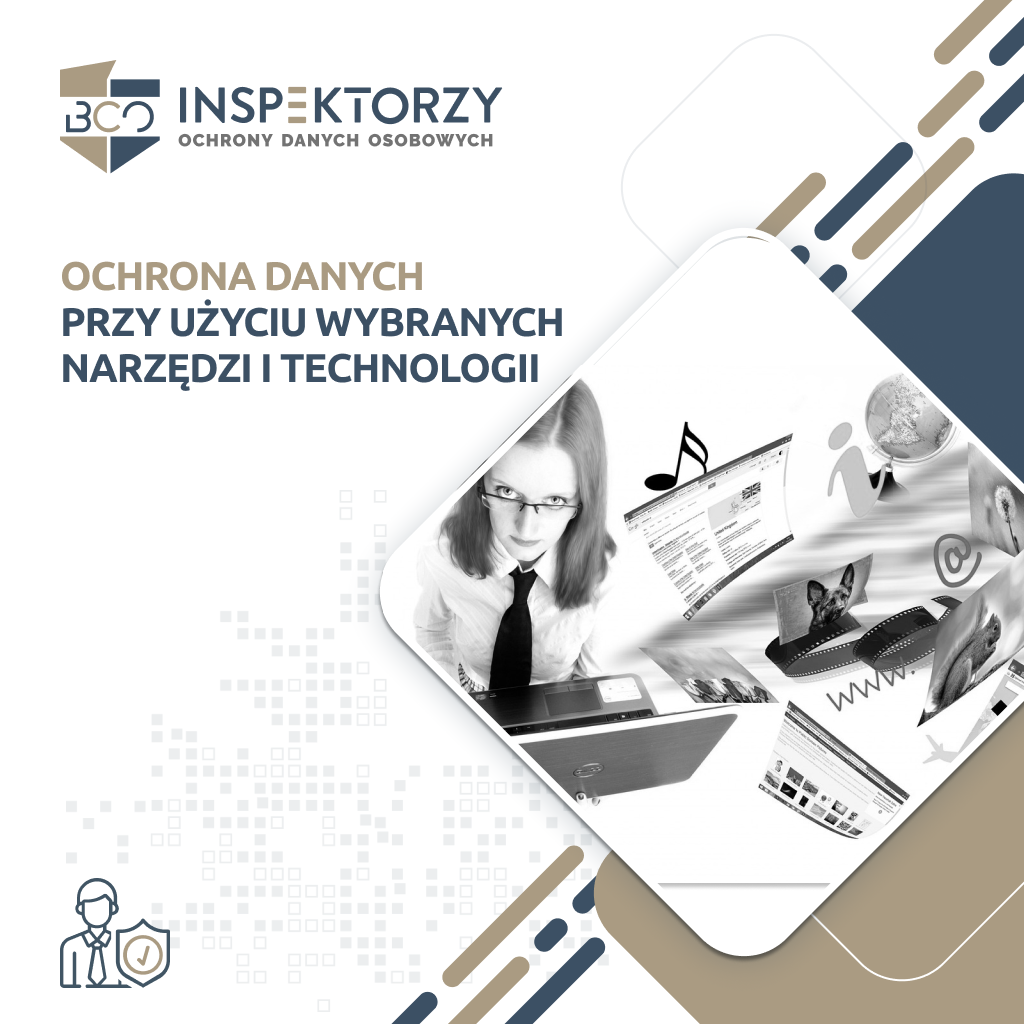 Ochrona danych przy użyciu wybranych narzędzi i technologii